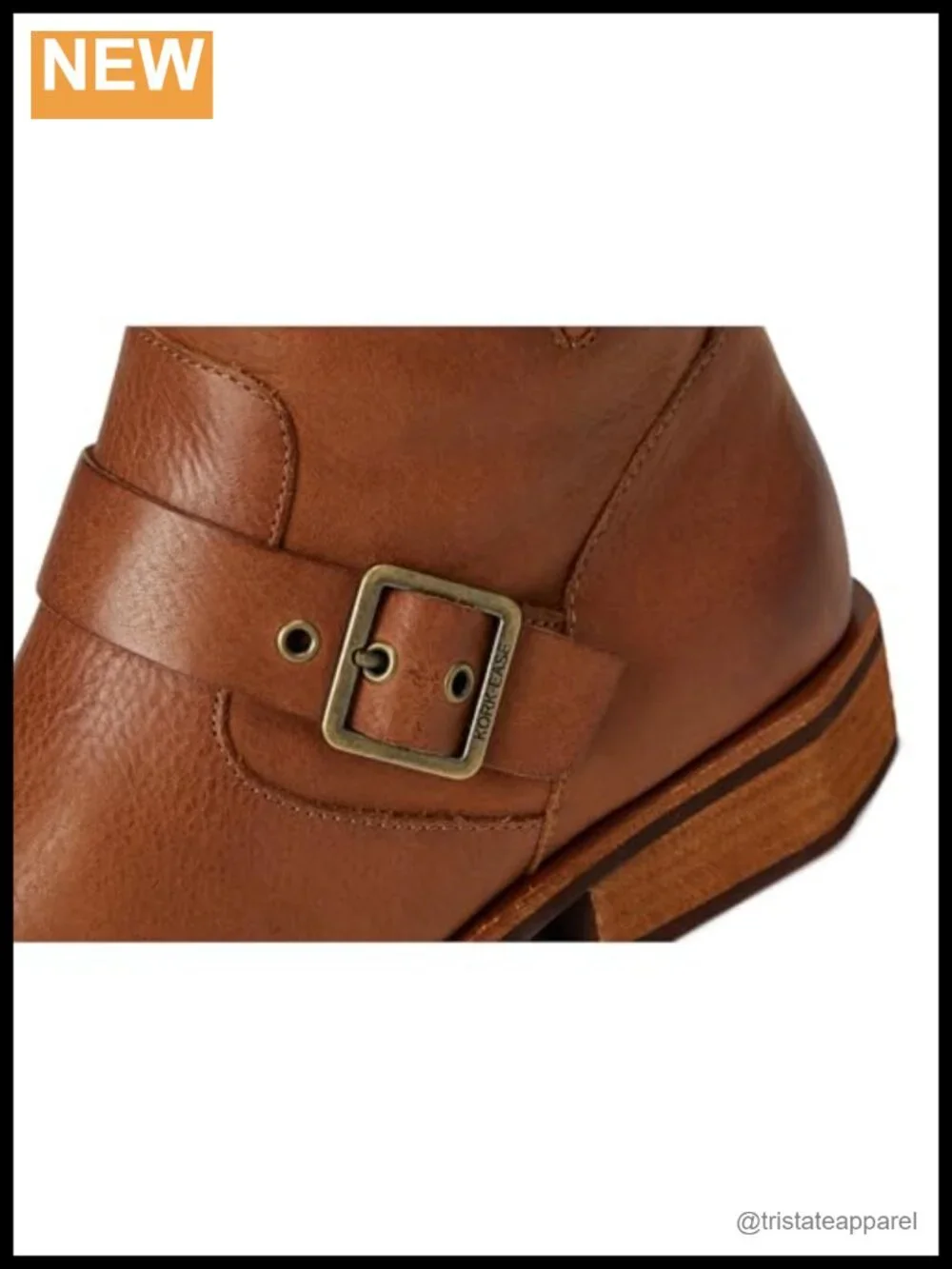 Kork-Ease Ellinor Women's Ankle Bootie Leather Zip Block Heel Comfort